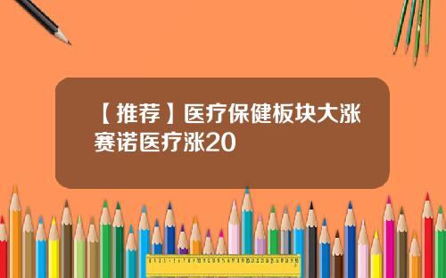 【推荐】医疗保健板块大涨赛诺医疗涨20