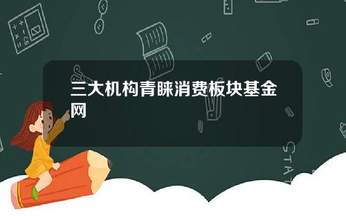 三大机构青睐消费板块基金网