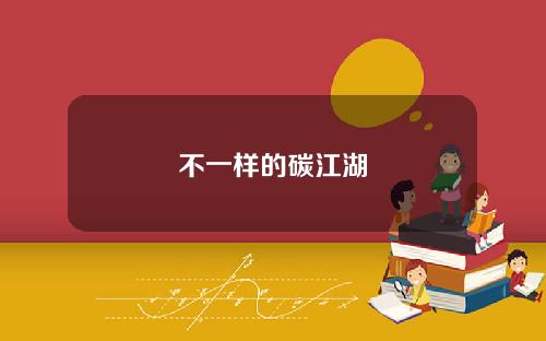 不一样的碳江湖