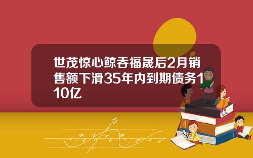 世茂惊心鲸吞福晟后2月销售额下滑35年内到期债务110亿