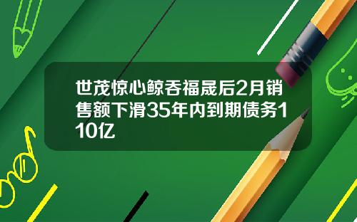 世茂惊心鲸吞福晟后2月销售额下滑35年内到期债务110亿