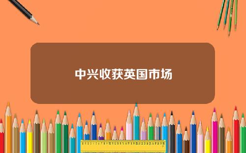 中兴收获英国市场