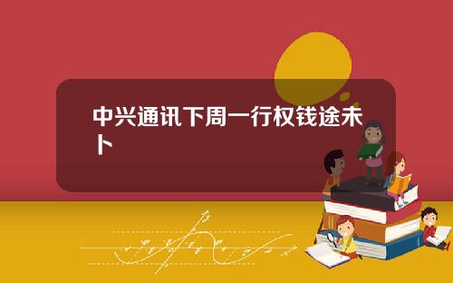 中兴通讯下周一行权钱途未卜