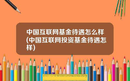 中国互联网基金待遇怎么样(中国互联网投资基金待遇怎样)
