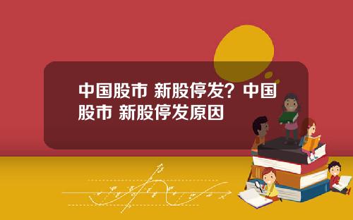 中国股市 新股停发？中国股市 新股停发原因