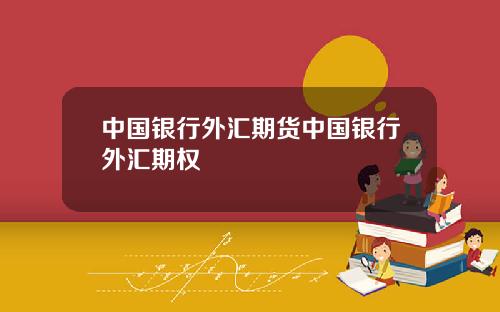中国银行外汇期货中国银行外汇期权