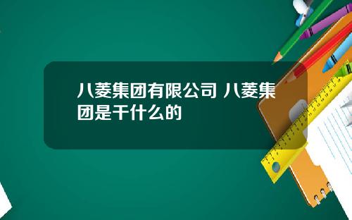 八菱集团有限公司 八菱集团是干什么的