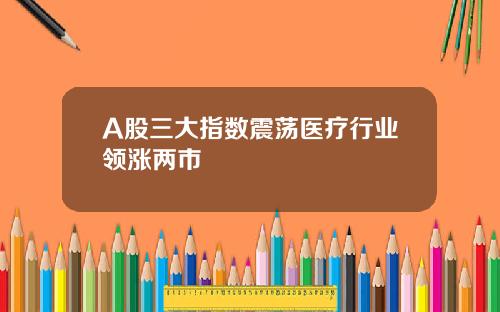 A股三大指数震荡医疗行业领涨两市