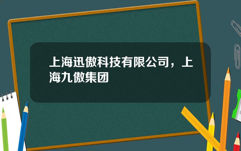 上海迅傲科技有限公司，上海九傲集团