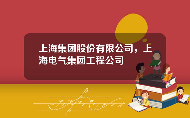 上海集团股份有限公司，上海电气集团工程公司