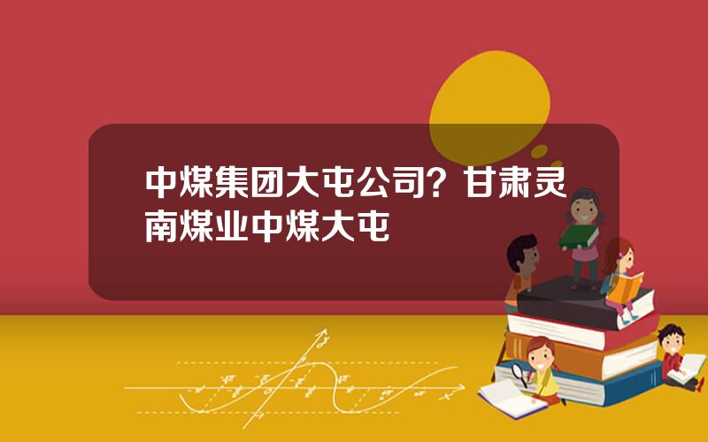 中煤集团大屯公司？甘肃灵南煤业中煤大屯